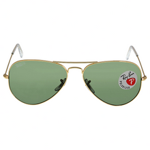 Load image into Gallery viewer, NEW RAY-BAN Men's Aviator Classic Polorized Gold Sunglasses RB3025 001/58 $213