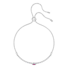 Load image into Gallery viewer, Swarovski One 5456813 Rhodium-Plated Crystal Bracelet MSRP $120