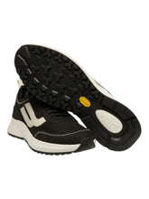 Load image into Gallery viewer, Bally Darys 6303304 Men's Black & White Suede Leather Sneakers Size 12 MSRP $630