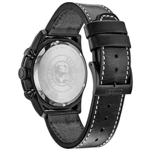 Load image into Gallery viewer, Citizen CA4215-21H Eco-Drive Avion Men's Black Dial Strap 45mm Watch MSRP $375
