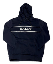 Load image into Gallery viewer, Bally 6234328 Unisex Black Hooded Sweatshirt Size S MSRP $375