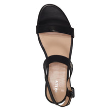 Load image into Gallery viewer, Bally Carlas 6234087 Women's Black Lamb Leather Flat Sandals MSRP $695