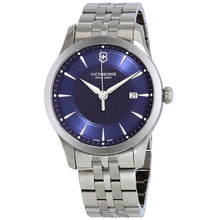 Load image into Gallery viewer, VICTORINOX Alliance Blue Dial Men's Stainless Steel Watch 241802 MSRP $475
