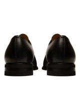 Load image into Gallery viewer, Bally Scrivani 6193768 Men's Black Calf Shiny Leather Derby Shoes MSRP $1260
