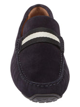 Load image into Gallery viewer, Bally Pearce 6206908 Men's Blue Navy Suede Leather Loafers MSRP $678