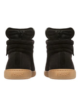Load image into Gallery viewer, Bally Parrel 6304571 Men's Black Suede Leather High-Top Sneakers MSRP $750