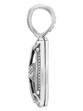 Load image into Gallery viewer, Konstantino Silver Green Aventurine Pendant with Chain MEKJ667-131-448 MSRP $1290