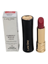 Load image into Gallery viewer, Lancome L'absolu Rouge Cream Lipstick #143 Rouge Badaboum MSRP $45