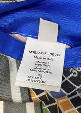 Load image into Gallery viewer, Bally 6304133 Men's Multicolor Silk Graphic-Print Bomber Jacket MSRP $2150