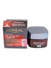 Load image into Gallery viewer, L'Oreal Paris Revitalift Laser X3 Anti-Ageing Day Cream 50ml - Age 40+