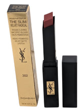 Load image into Gallery viewer, Yves Saint Laurent Rouge Pour Couture The Slim Velvet Radical 302 Lipstick