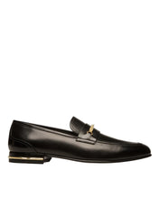 Load image into Gallery viewer, Bally Genos 6304150 Men's Black Calf Leather Loafers MSRP $1180