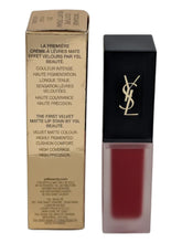 Load image into Gallery viewer, Yves Saint Laurent Tatouage Couture Velvet Cream #212 Rouge Rebel MSRP $45