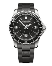 Load image into Gallery viewer, Victorinox Swiss Army 241698 Men's Maverick Black Dial Rubber Strap Watch 43mm