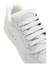 Load image into Gallery viewer, Bally Kiro 6303311 Men's Dusty White Calf Leather Sneakers MSRP $650