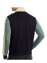 Load image into Gallery viewer, Bally 6302785 Men's Black & Sage Organic Cotton Track Jacket MSRP $693