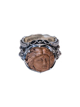 Load image into Gallery viewer, Konstantino Silver & Copper Aeolous Greek Coin Ring Size 11 DMK2083-374 S11 MSRP $565