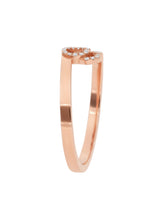Load image into Gallery viewer, Gucci GG Running 18K Rose Gold and Diamond Ring YBC457127001 MSRP $1,740