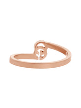 Load image into Gallery viewer, Gucci GG Running 18K Rose Gold and Diamond Ring YBC457127001 MSRP $1,740