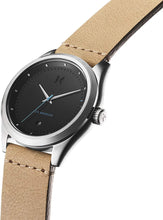 Load image into Gallery viewer, NEW MVMT Rise Men's TC01-SS Black Dial Brown Leather Band Watch MSRP $125