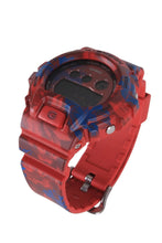 Load image into Gallery viewer, Casio G-Shock Blue & Red Floral Resin Women's Watch GMDS6900F-4 MSRP $150