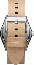 Load image into Gallery viewer, NEW MVMT Rise Men's TC01-SS Black Dial Brown Leather Band Watch MSRP $125