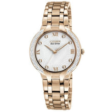 Load image into Gallery viewer, NEW Citizen Bella EM0123-50A Ladies 29mm White Dial Watch MSRP $495