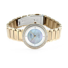 Load image into Gallery viewer, Citizen Silhouette Crystal EM0483-54D Ladies 30mm Watch MSRP $295