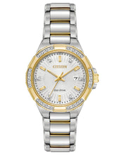 Load image into Gallery viewer, NEW Citizen Riva EW2464-55A Ladies 30mm Silver Dial Watch MSRP $495