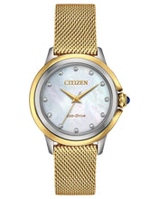 Load image into Gallery viewer, NEW Citizen Ceci EM0794-54D Ladies 32mm Bracelet Watch MSRP $495