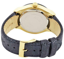 Load image into Gallery viewer, NEW Ladies Guess JET SETTER W0289L3 Blue Dial Watch W/ Leather Strap MSRP $246