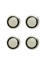 Load image into Gallery viewer, DEAKIN & FRANCIS STERLING SILVER BLACK & WHITE ENAMEL ROUND STUD SET LO765N2216