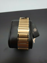 Load image into Gallery viewer, NEW SAVOY ICON  STAINLESS ROSE GOLD 35MM LADIES WATCH SNAKE SKIN INSERTS $900