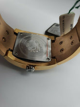 Load image into Gallery viewer, NEW SAVOY ICON  STAINLESS ROSE GOLD 35MM LADIES WATCH SNAKE SKIN INSERTS $900