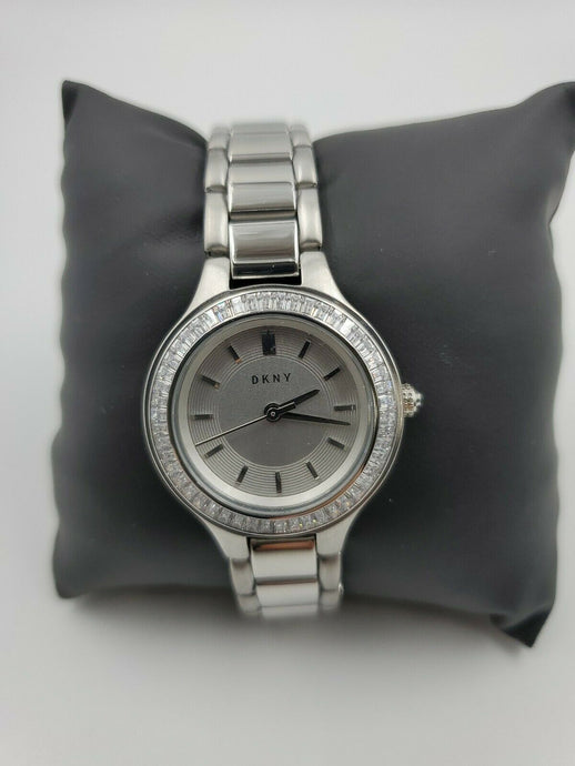 NEW DKNY Chambers Silver Dial Stainless Steel Ladies Watch NY2391