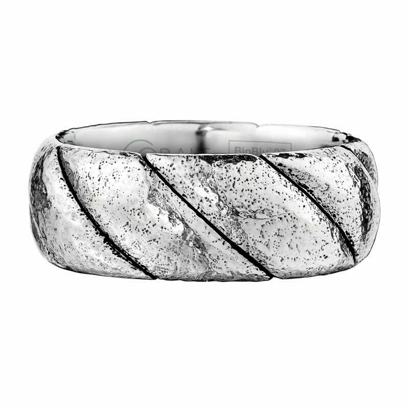 NEW Scott Kay Mens Cobalt Braid 7mm Wedding Band Ring Size 10 SK G13 AuthenticDeals