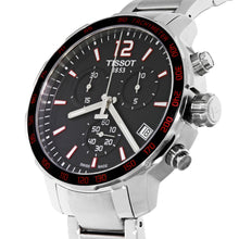 Load image into Gallery viewer, NEW Tissot Quickster Chronograph Men's Black Dial Watch T0954171105700 MSRP $450