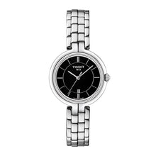 Load image into Gallery viewer, NEW Tissot Flamingo Women's Black Dial Bracelet Watch T0942101105100 MSRP $360