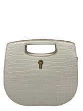 Load image into Gallery viewer, NEW Bally Caya Women's 6232623 Bone Leather Top Handle Bag MSRP $1080