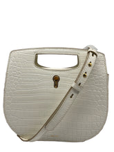 Load image into Gallery viewer, NEW Bally Caya Women's 6232623 Bone Leather Top Handle Bag MSRP $1080
