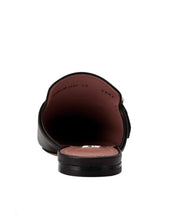 Load image into Gallery viewer, Bally Hamelin Women's 6221172 Black Leather Buckled Mules US 6.5 MSRP $630