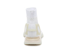 Load image into Gallery viewer, SALVATORE FERRAGAMO Gardena Women's 726203 White Sock Sneaker Size 6 C MSRP $950