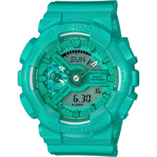 Load image into Gallery viewer, Casio G-Shock S Series Turquoise Dial Women's Watch GMAS110VC-3A MSRP $130