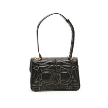 Load image into Gallery viewer, NEW SALVATORE FERRAGAMO Quilting Women's 716807 Black Shoulder Bag MSRP $2400