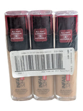 Load image into Gallery viewer, L'Oreal Infallible 32HR Fresh Wear Foundation 300 Amber 1oz/30ml Pack of 3
