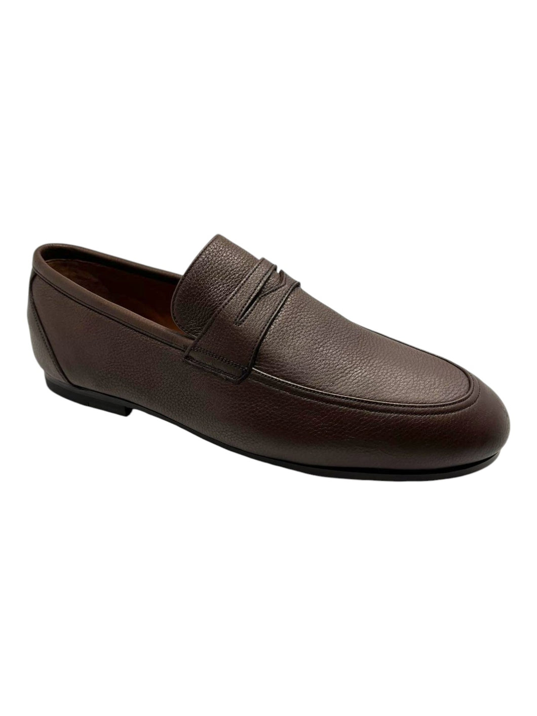 Bally Plator 6216723 Men's Coconut Calf Leather Loafers MSRP $750