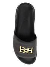 Load image into Gallery viewer, Bally Jaxons 6300152 Men&#39;s Black Bovine Grained Leather Sandals MSRP $333
