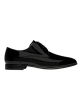 Load image into Gallery viewer, Bally Sadao 6306320 Men's Black Calf Leather Patent Derby Shoes MSRP $990
