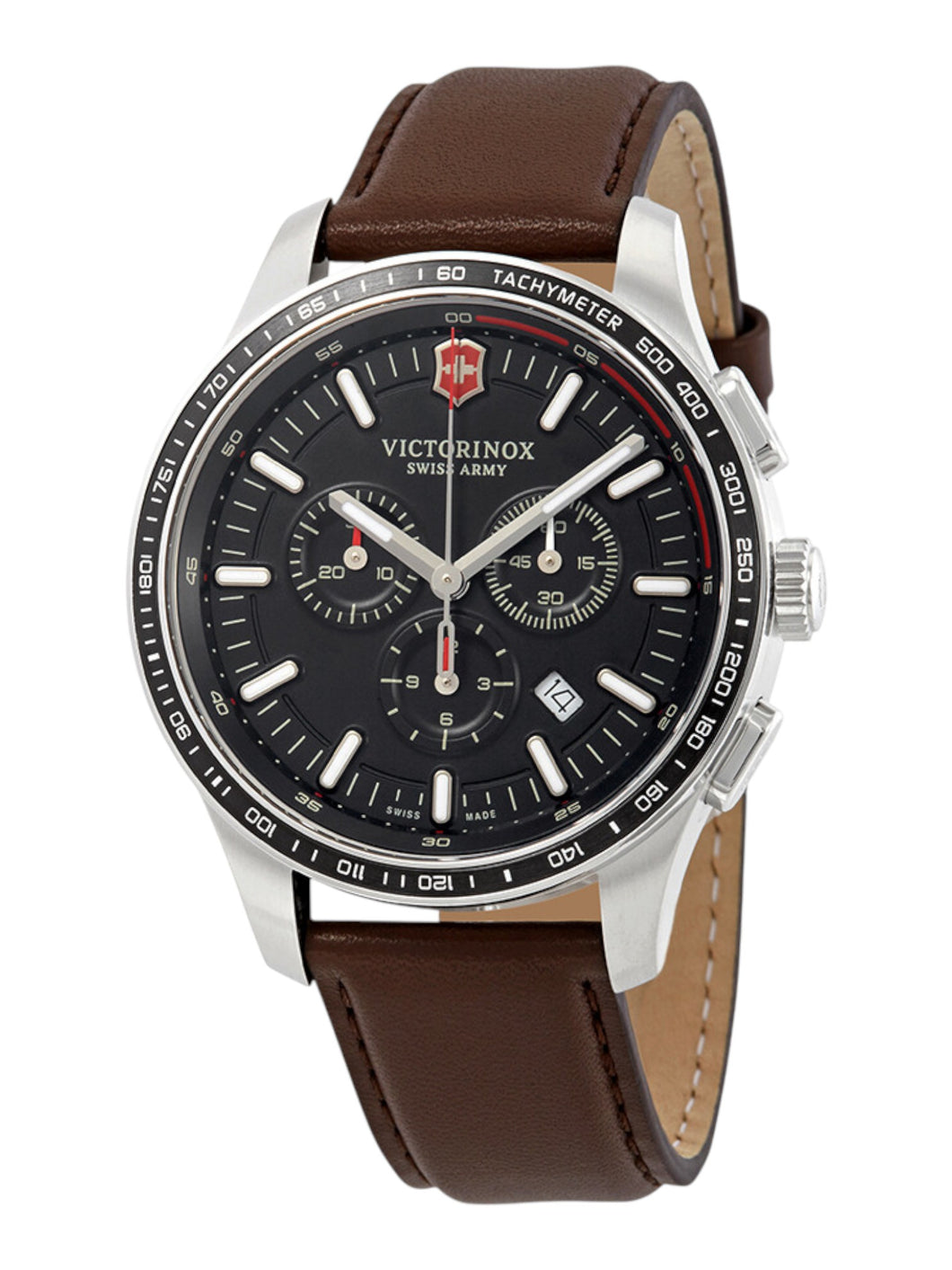 Victorinox Swiss Army 241826 Alliance Sport Chrono 44 mm Mens Watch MSRP $750