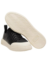Load image into Gallery viewer, Bally Medyn 6303689 Women&#39;s Black Leather Sneakers Size 8.5 MSRP 630
